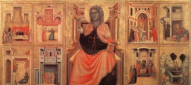 MASTER of Saint Cecilia Saint Cecilia Altarpiece